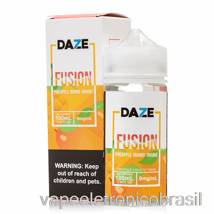 Vape Vaporesso Abacaxi Manga Laranja - 7 Daze Fusion - 100ml 6mg